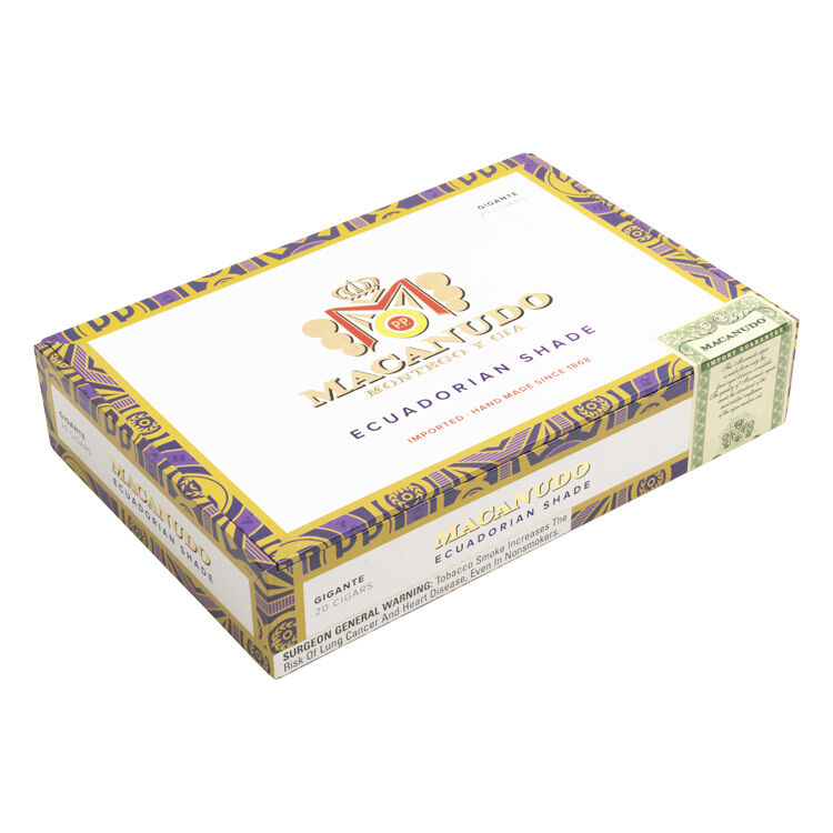 Macanudo Ecuadorian Shade Gigante Box Closed